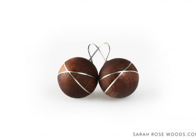Sarah Rose Woods Equator Earrings