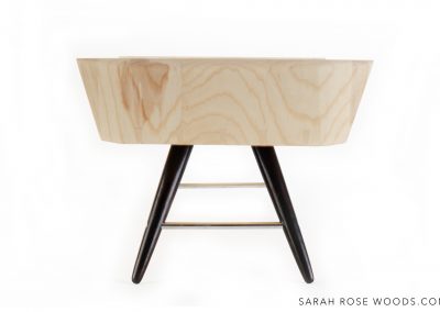 Sarah Rose Woods Shadowbox Coffee Table side